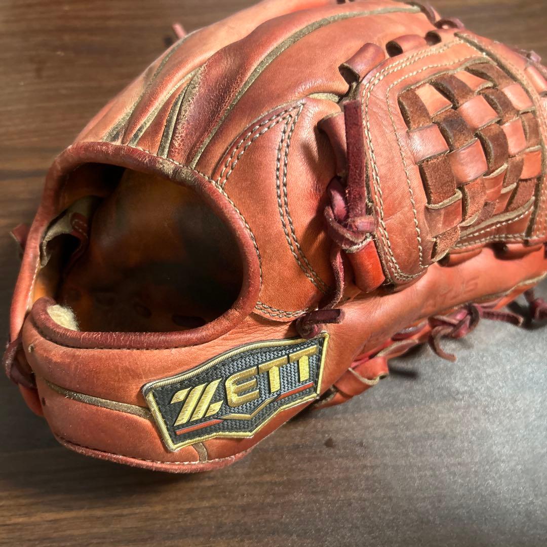 ZETT硬式内野手用グローブ