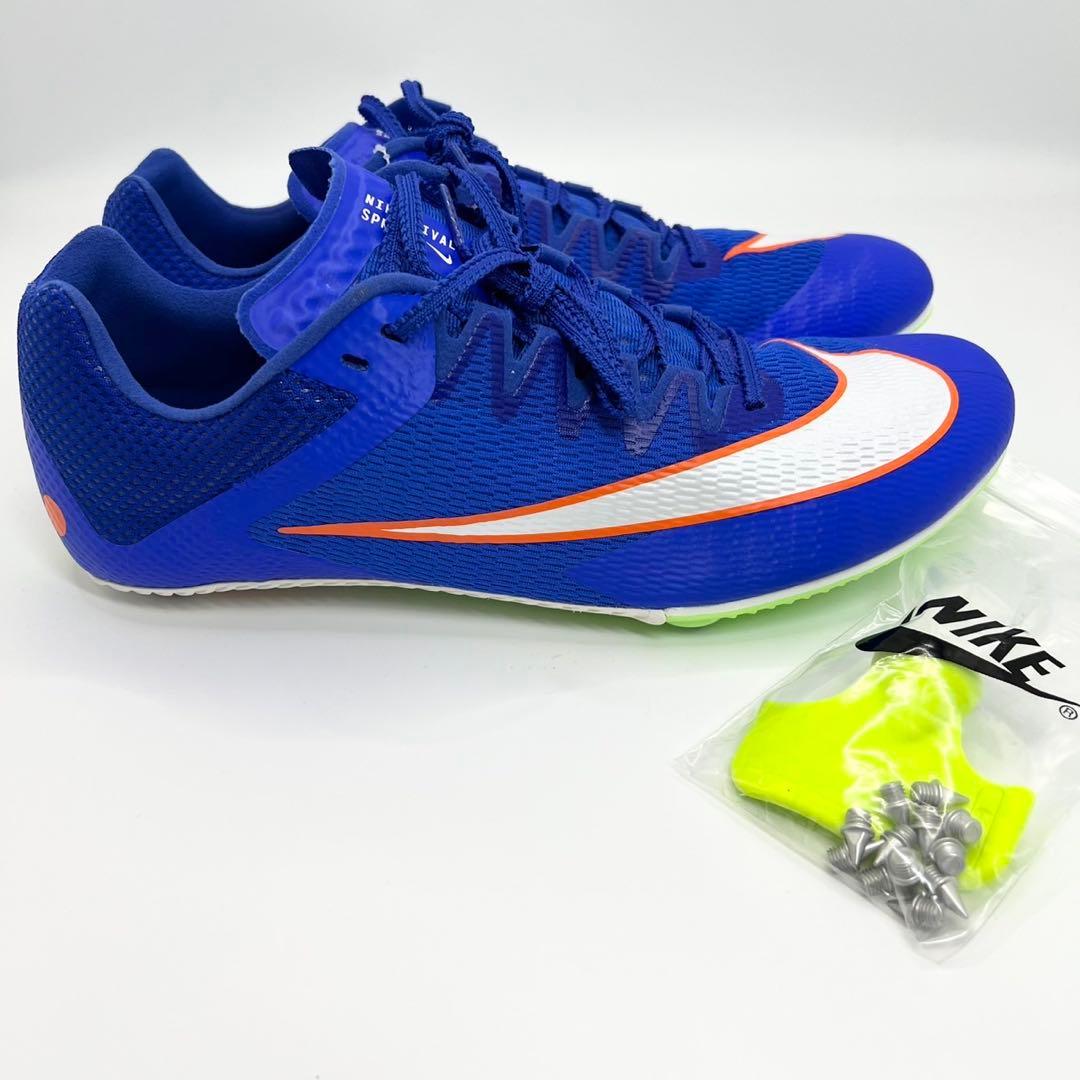☆新品☆Nike スパイクシューズ 青/白/オレンジ27.5cm