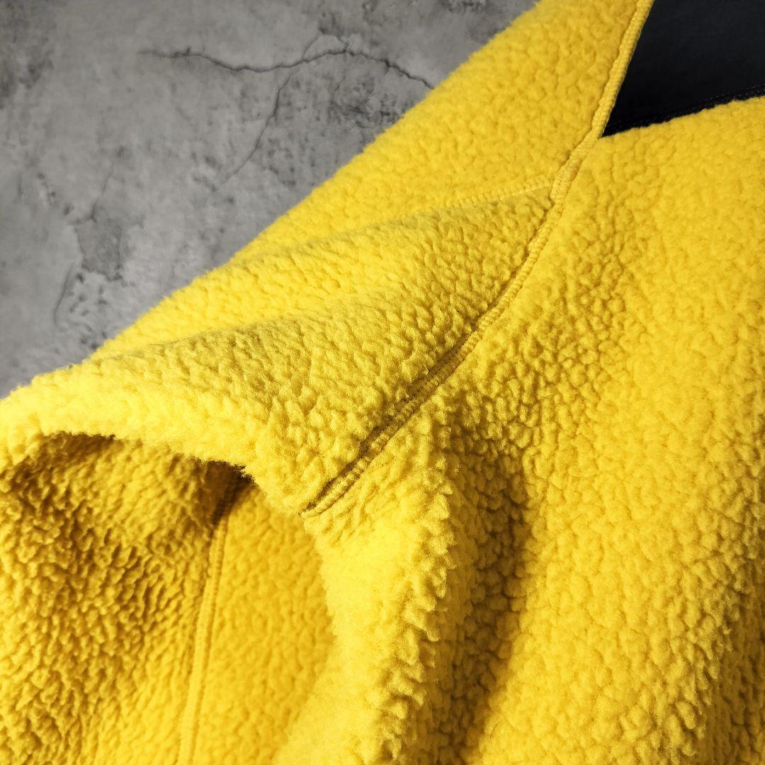 DAIWA レトロフリースジャケット DJ-3123 フェードイエロー XL