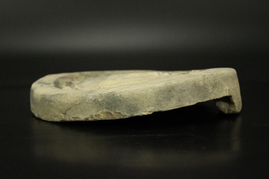 中国美術 古瓦 馬紋 瓦当 漢瓦 φ15.5cm 仏教 時代(LC415)