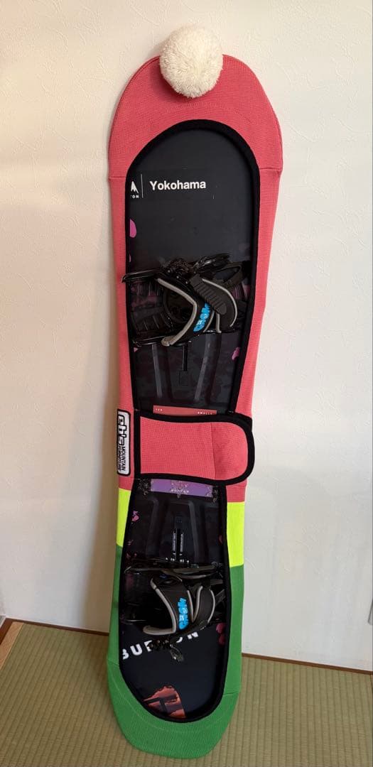 Burton スノーボード 125cm ソールカバー付き