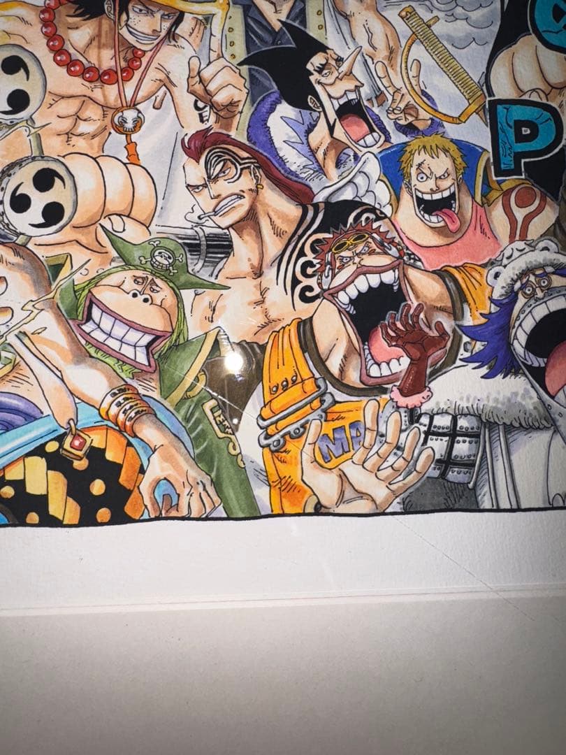 【激レア】ONE PIECE ワンピース 10周年 高級複製原画