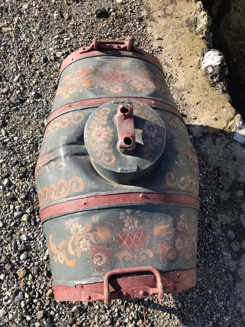 ヴィンテージ ミルク缶