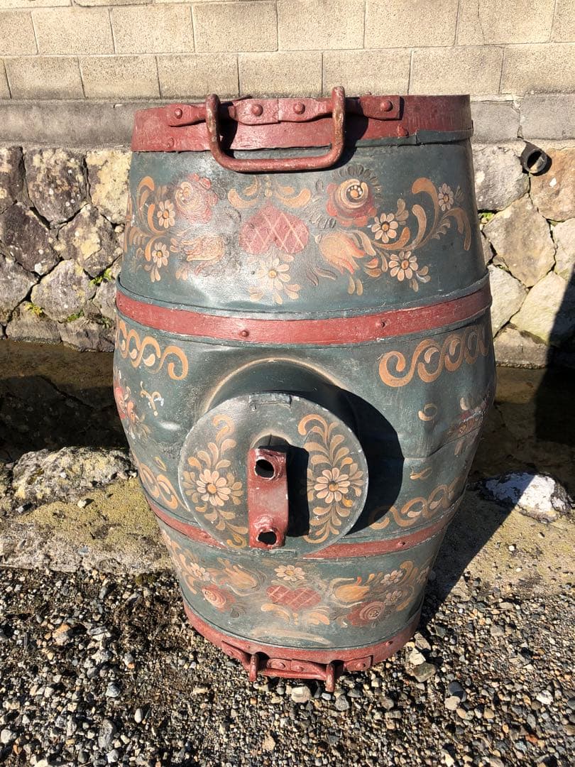 ヴィンテージ ミルク缶