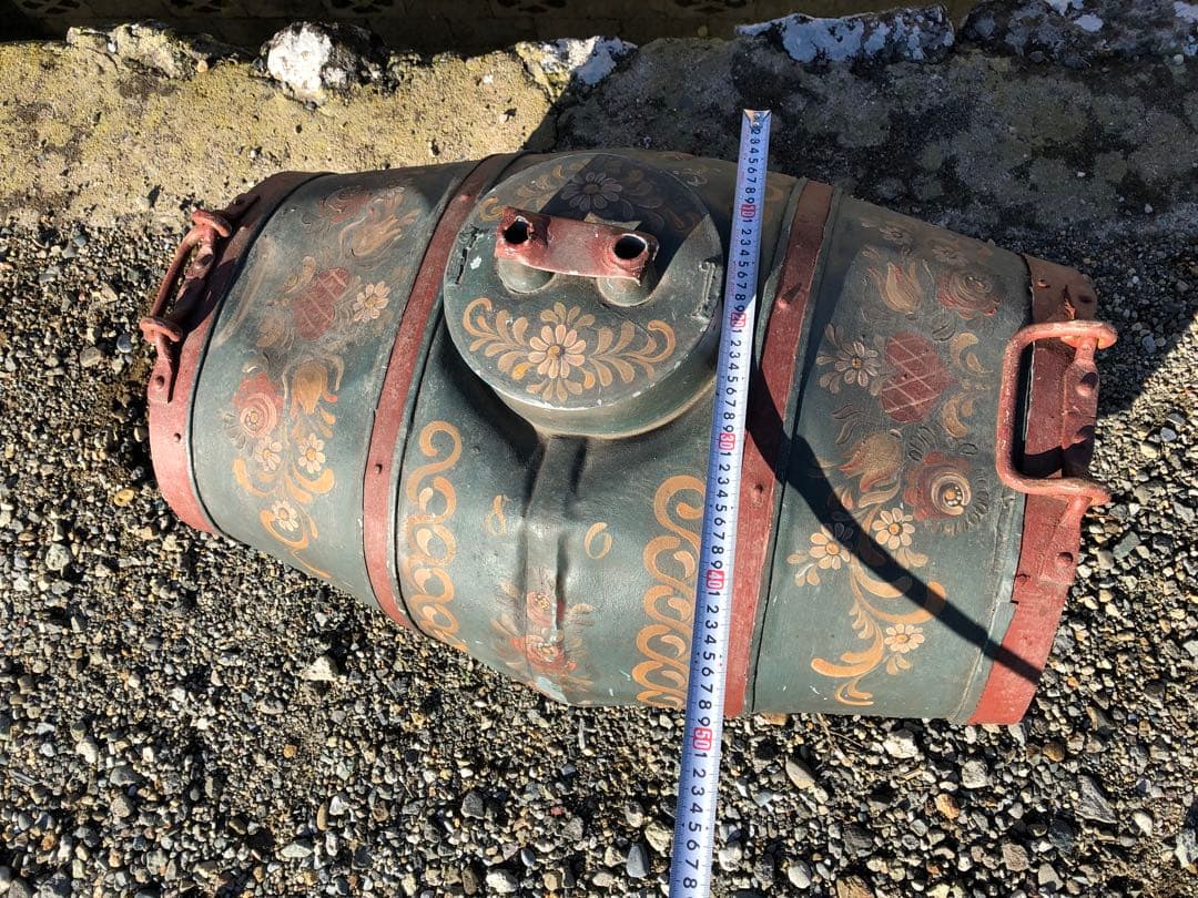 ヴィンテージ ミルク缶