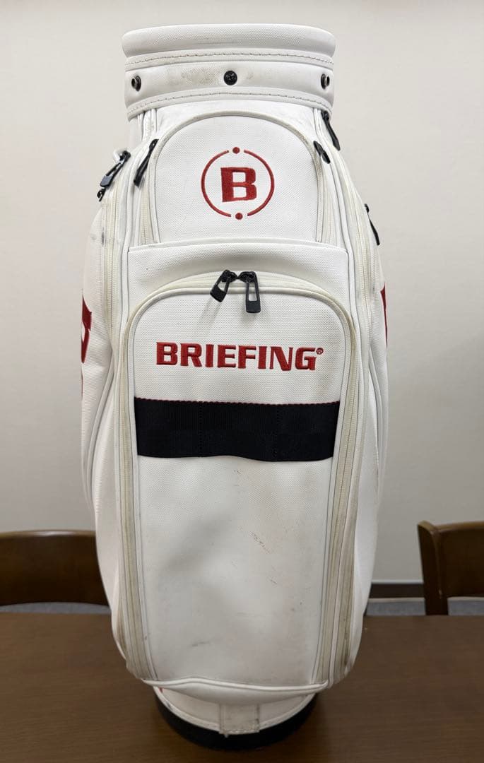 BRIEFING ゴルフバッグ・キャディバッグ ホワイト
