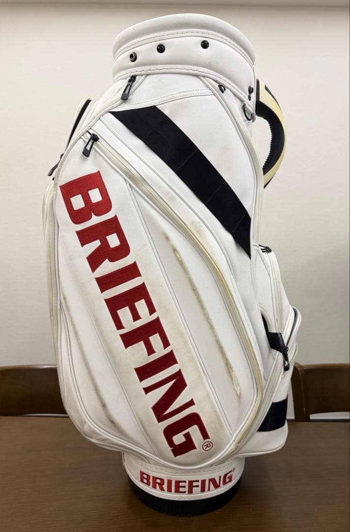BRIEFING ゴルフバッグ・キャディバッグ ホワイト