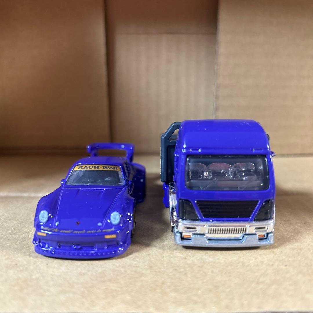 ホットウィール　1/64 RAUH-Welt ポルシェ　930 トランスポート