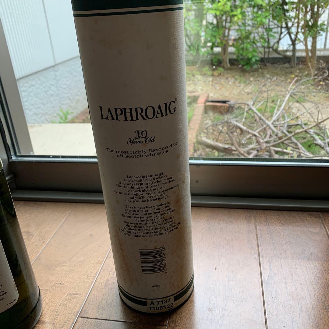 ラフロイグ　10年　1リットル　43% LAPHROAIG 旧ラベル