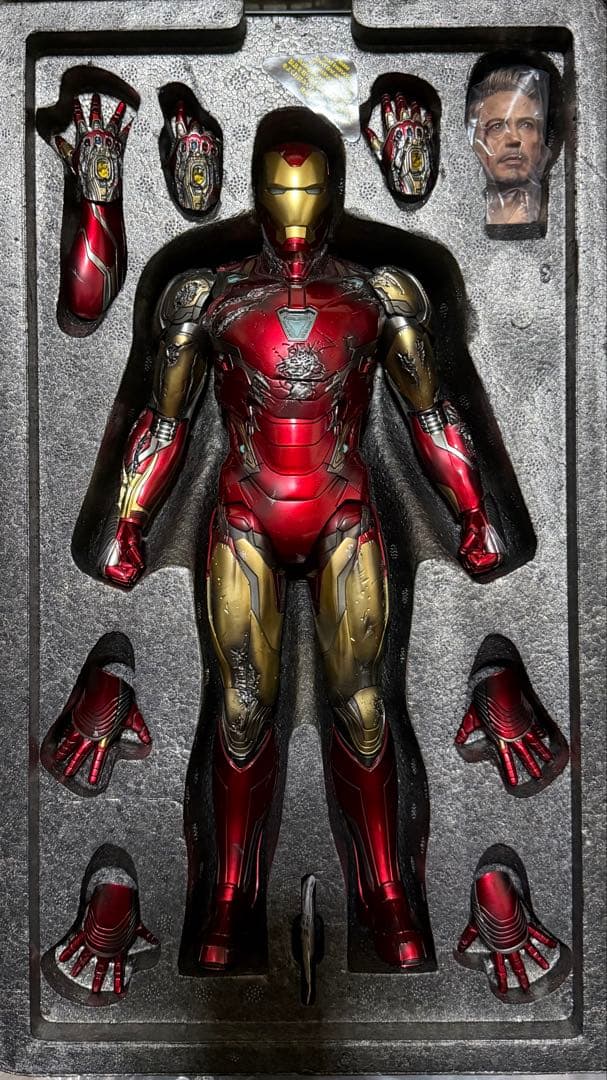 ホットトイズ アベンジャーズ アイアンマン マーク８５ バトルダメージ版