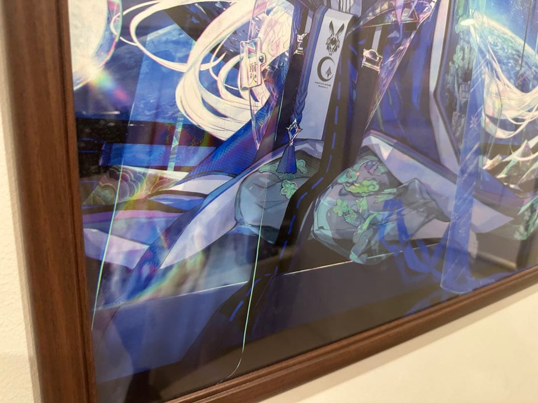 絵師100人展 11 藤ちょこ かぐや姫 複製原画