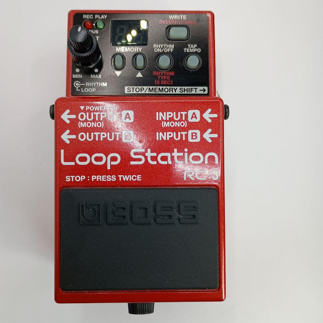 使い方簡単　BOSS RC3 ルーパー　エフェクター