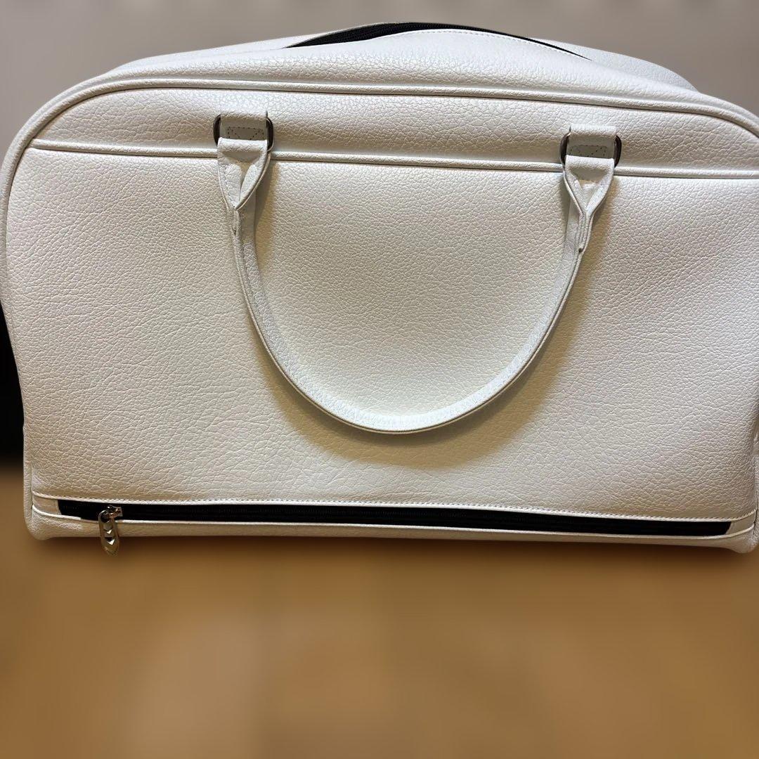 キャロウェイ　ゴルフバッグ　ホワイトとゴルフボール　ホワイト　2点セット