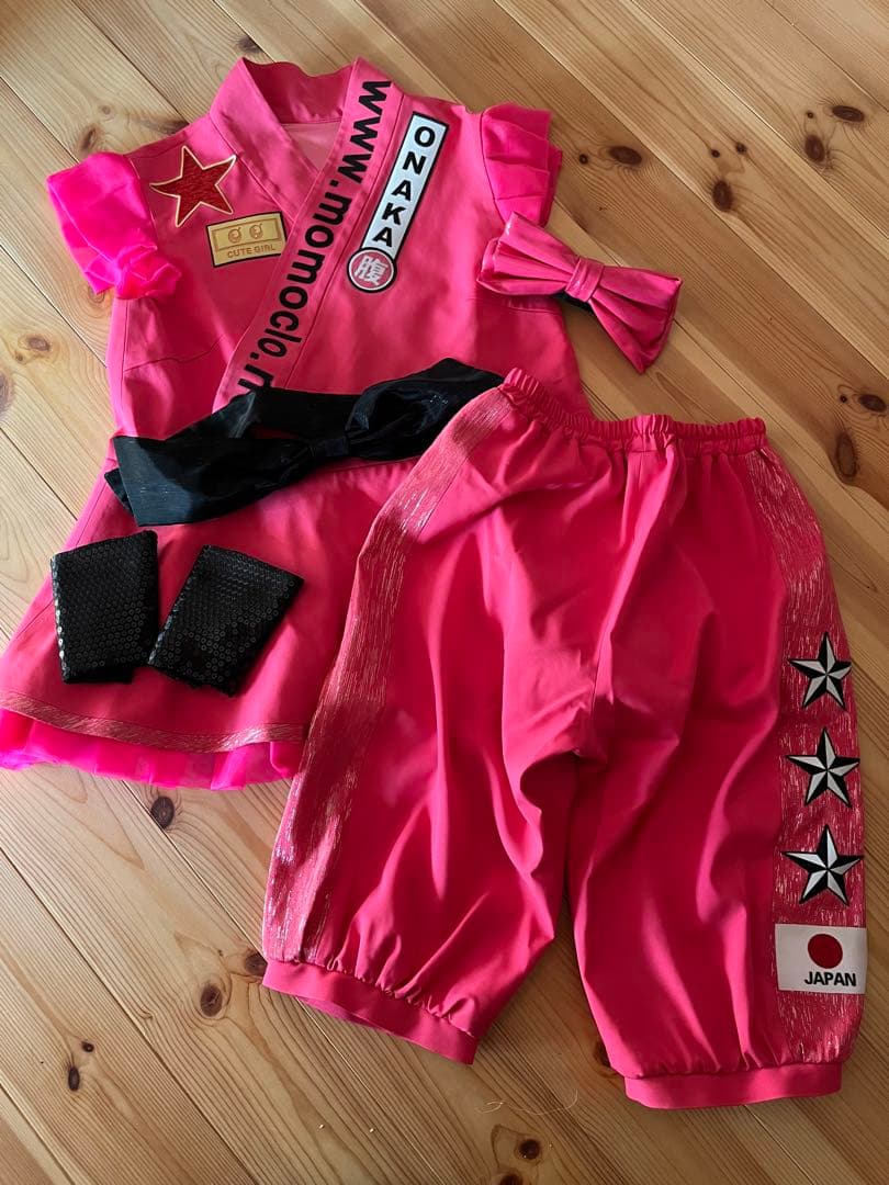 ももクロあーりん道着コスプレ衣装　ももいろクローバーZ佐々木彩夏ピンク