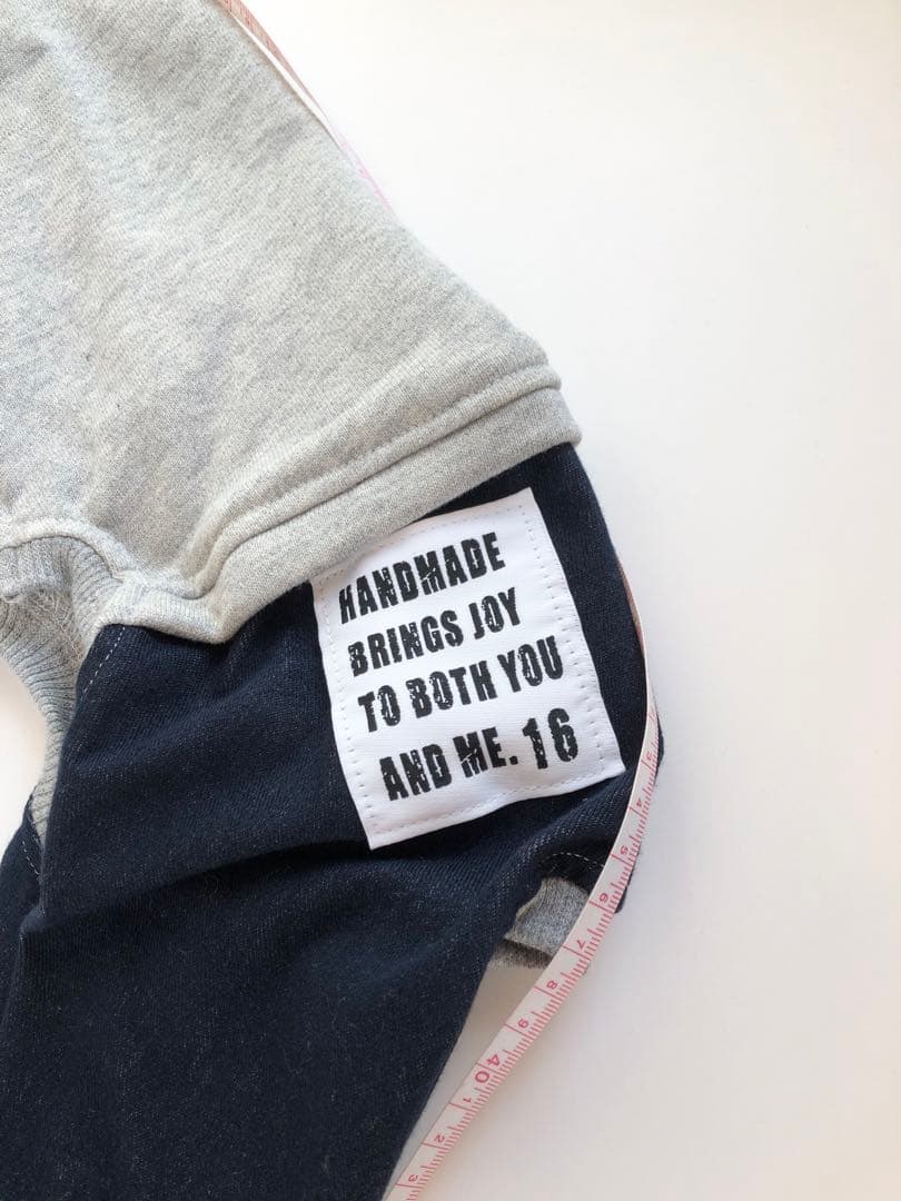 やんちゃ風なロンパース　イタグレ服　犬服　ハンドメイド