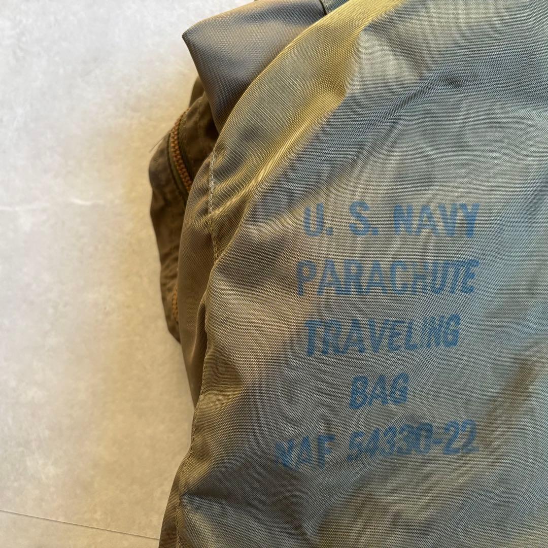 50s 古着 U.S.NAVY パラシュート キット バッグ vintage