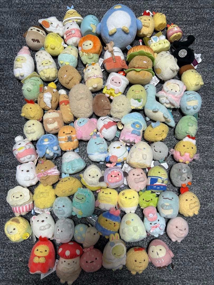 すみっコぐらし レア品含むてのりぬいぐるみセット