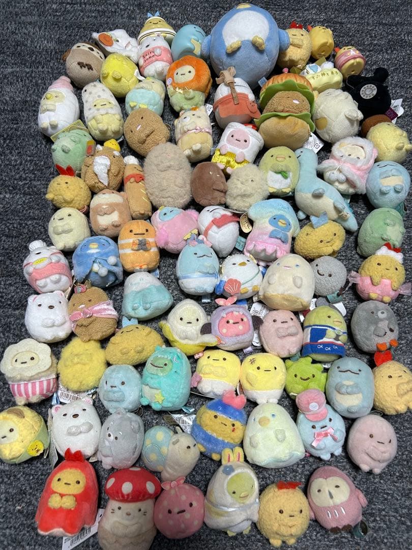 すみっコぐらし レア品含むてのりぬいぐるみセット