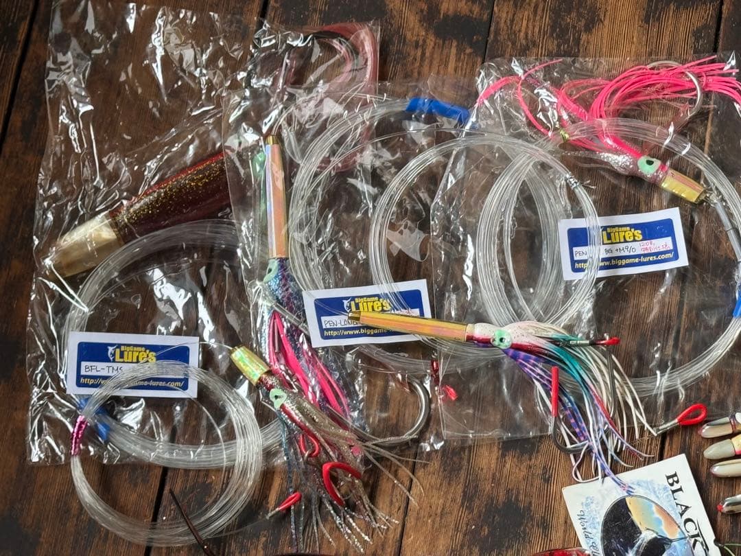 トローリングルアー 《ビッグゲームルアーズ、ブラックバード、水牛、海松等》