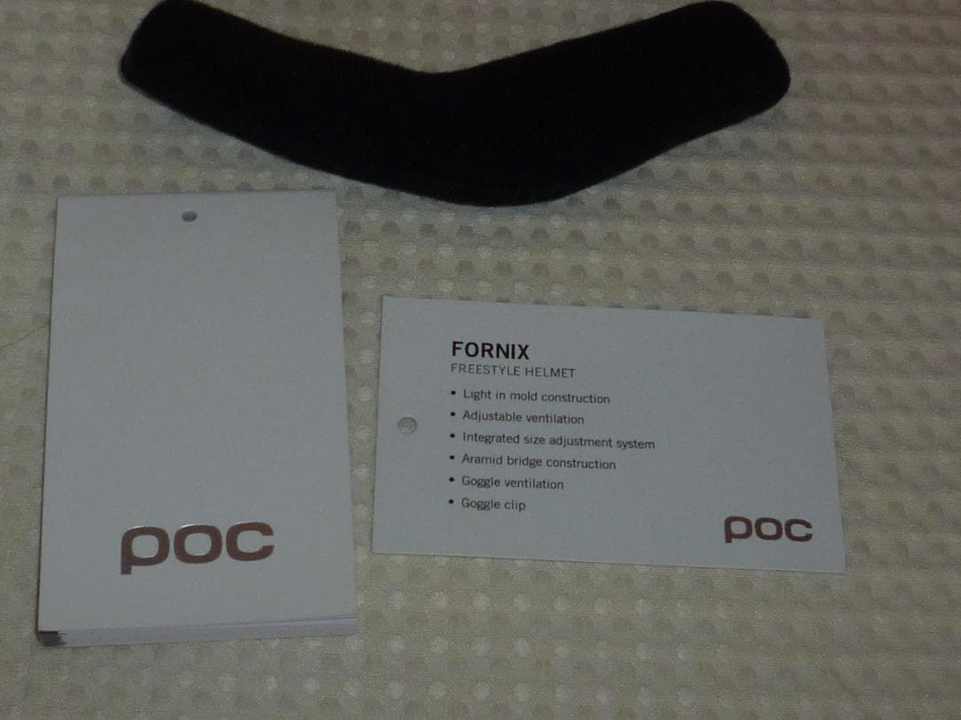 POC FORNIX マットブラック スキー・スノボ ヘルメット M-L
