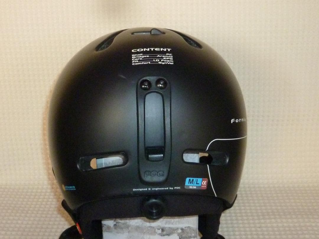 POC FORNIX マットブラック スキー・スノボ ヘルメット M-L