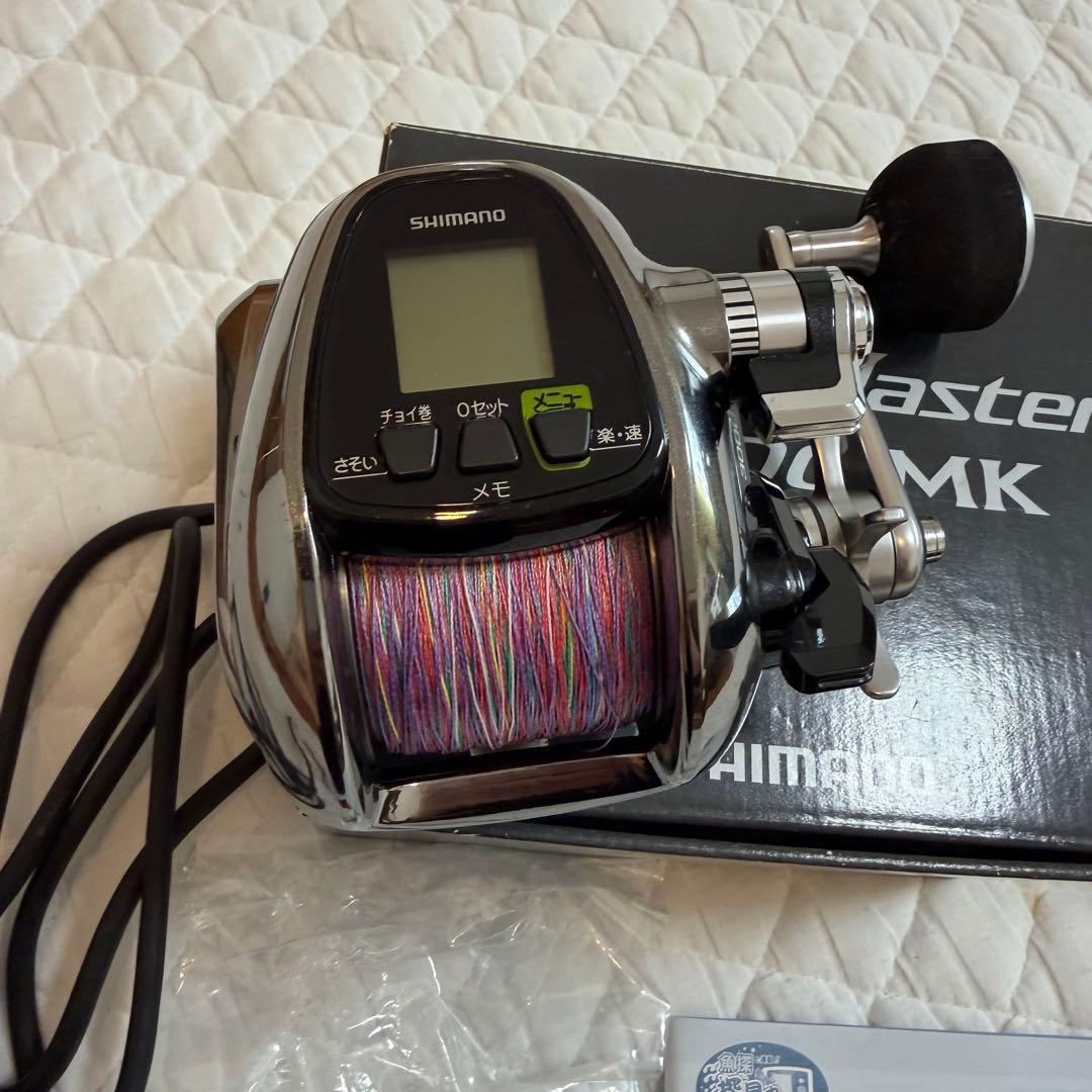 美品　電動リール フォースマスター　3000 PE4号300m付 右