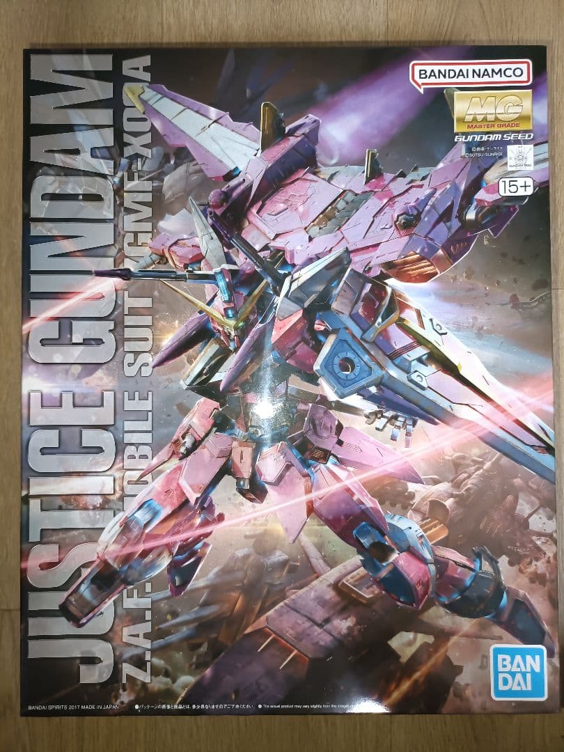MG 1/100 ジャスティスガンダム ガンダムSEED ガンプラ