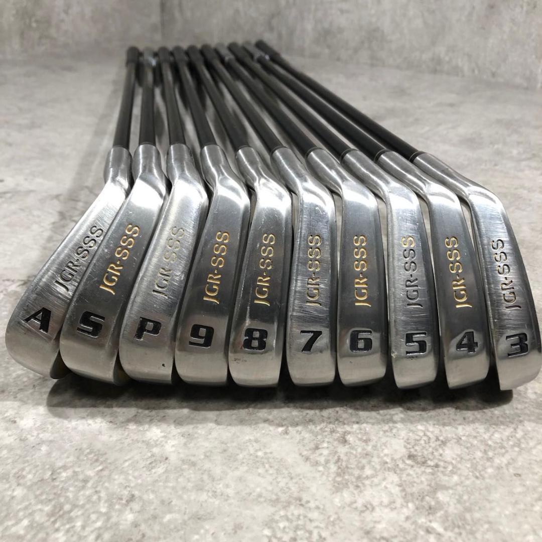 希少 美品 JAGUAR JGR-SSS ゴルフ アイアン 10本 セット