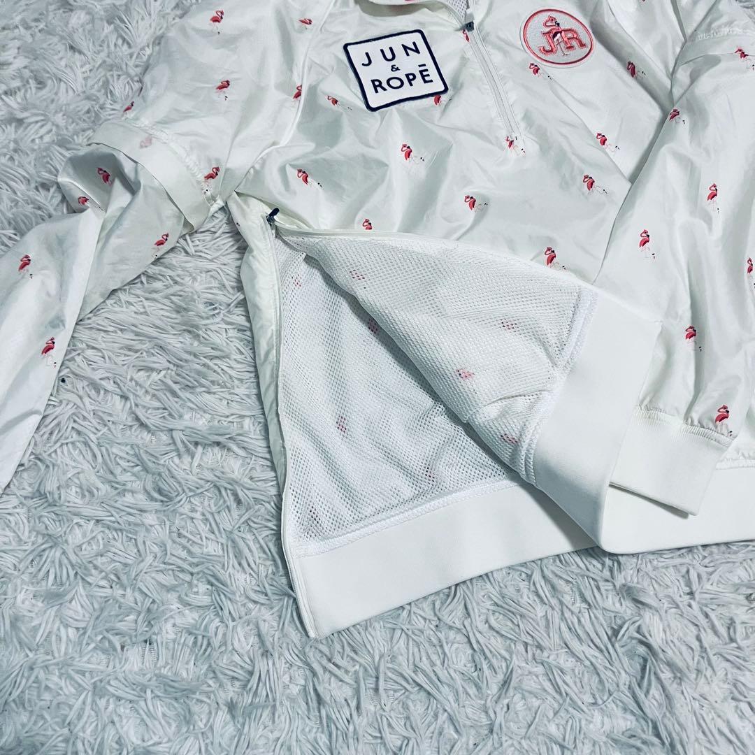 ジュンアンドロペ　ゴルフ　高機能ウィンドブレーカー　レディースＬ　美品