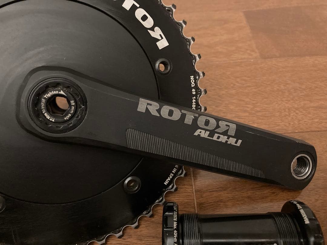 パーツ ROTOR ALDHU TRACK CRANK 170mm