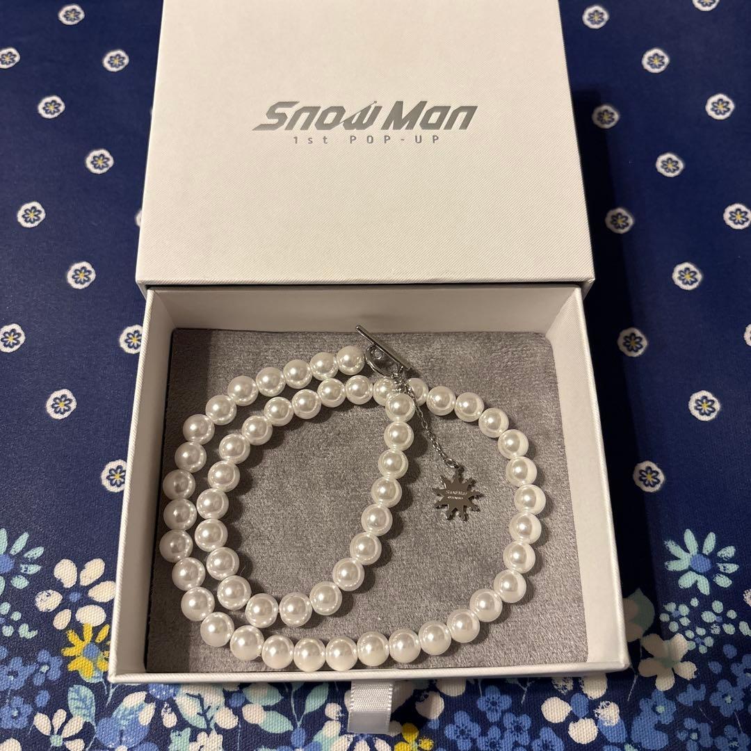  Man 1st POP-UPスノーボールネックレス❣️新品