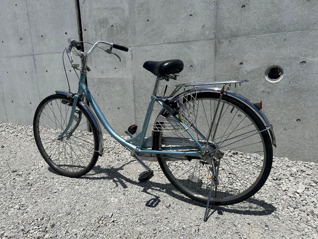 R12 愛知 ブリヂストン BU605 B5H エブリッジ 26インチ 水色