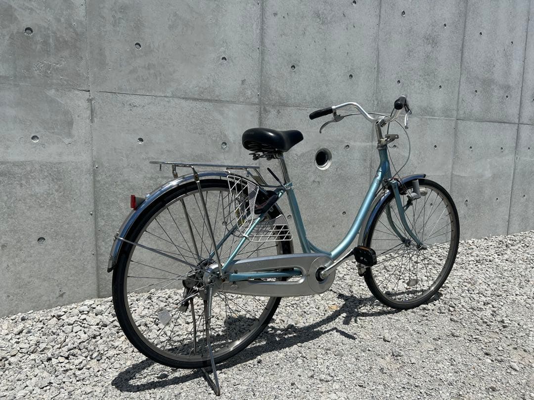 R12 愛知 ブリヂストン BU605 B5H エブリッジ 26インチ 水色