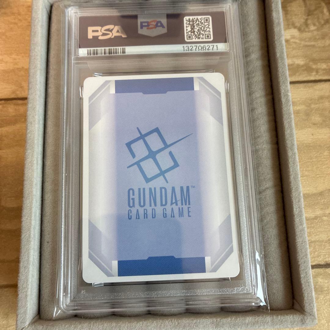 【PSA10】ガンダム エアリアル改修型 LR++ ガンダムカードゲーム
