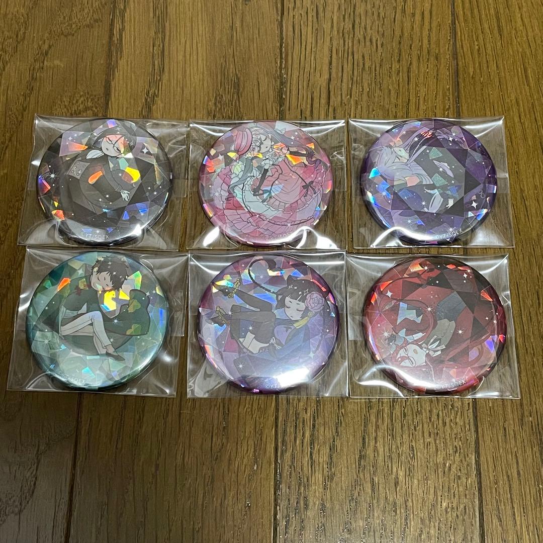 黒執事 原画展 ジュエリー 缶バッジ 一番くじ 缶ミラー