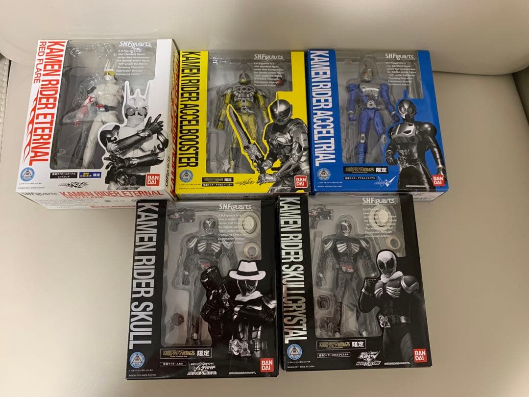 ＳＨフィギュアーツ　仮面ライダーW 32点セット