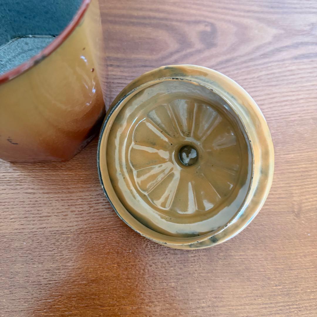 フランスアンティーク　ホーローのキャスター6個セット