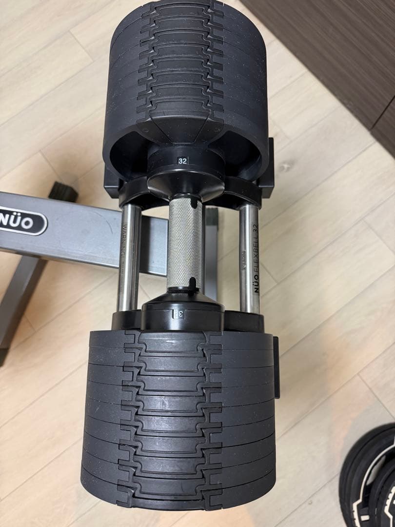 フレックスベル32kg 4kg刻み両手セット&専用スタンド付き（引き渡し応相談）