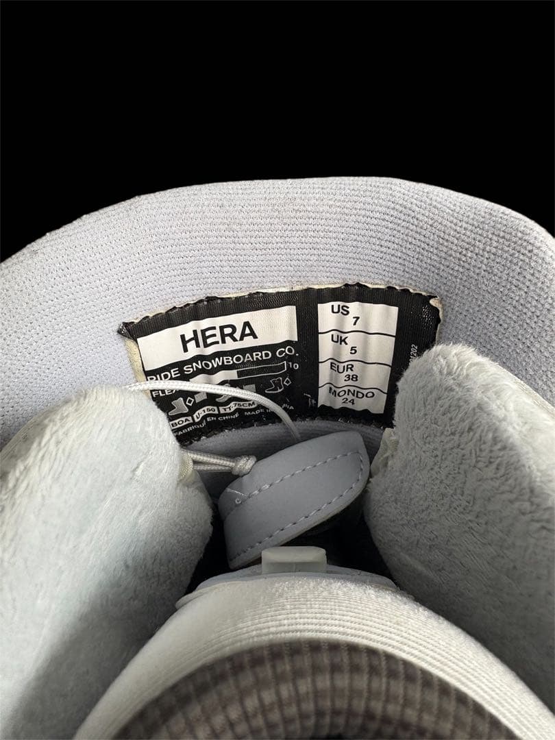 RIDE HERA レディースブーツ 24cm ダブルボア Boa