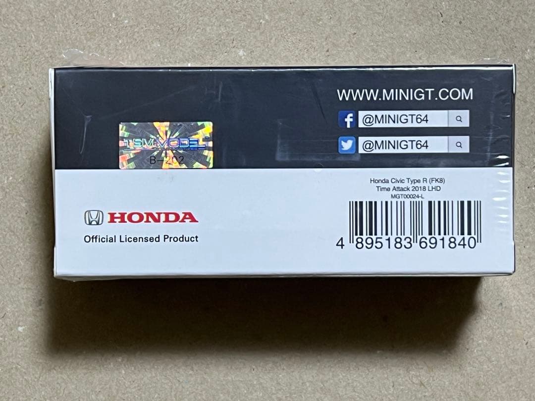 MINI GT ホンダ シビック タイプR 7種