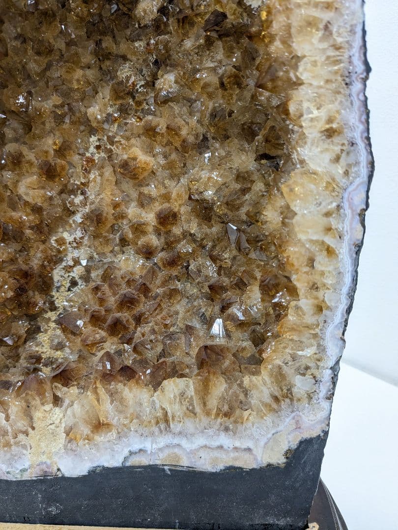 値下　シトリンドーム　高さ35cm