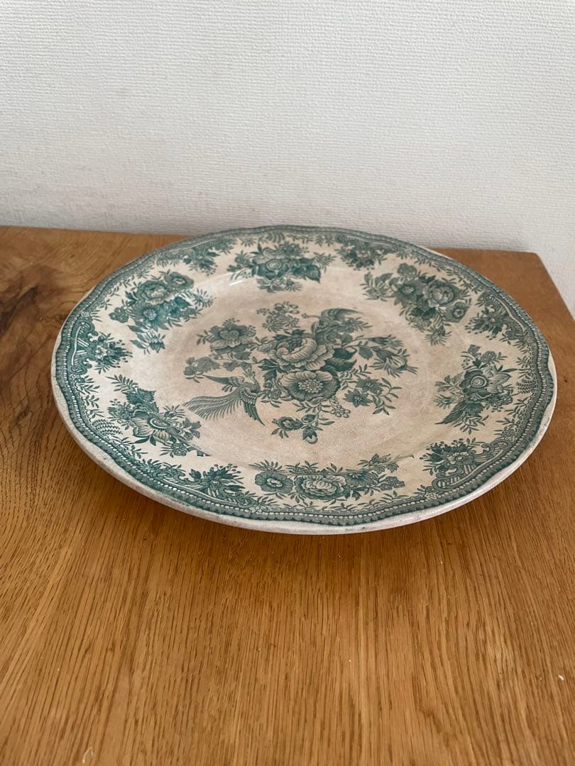 イギリスアンティークプレート絵皿A