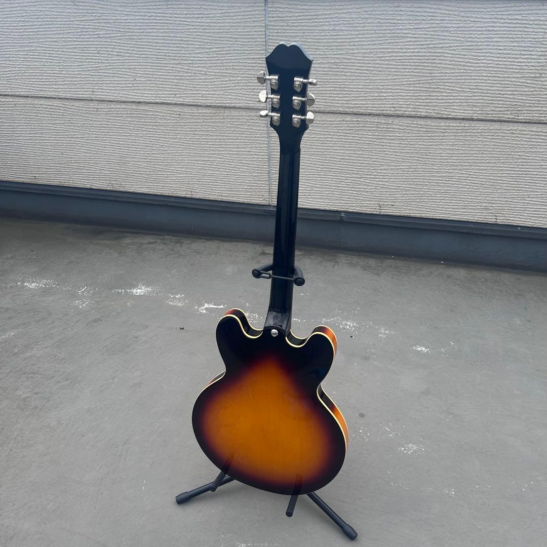 Epiphone dot VS セミアコ エピフォン ドット エレキギター