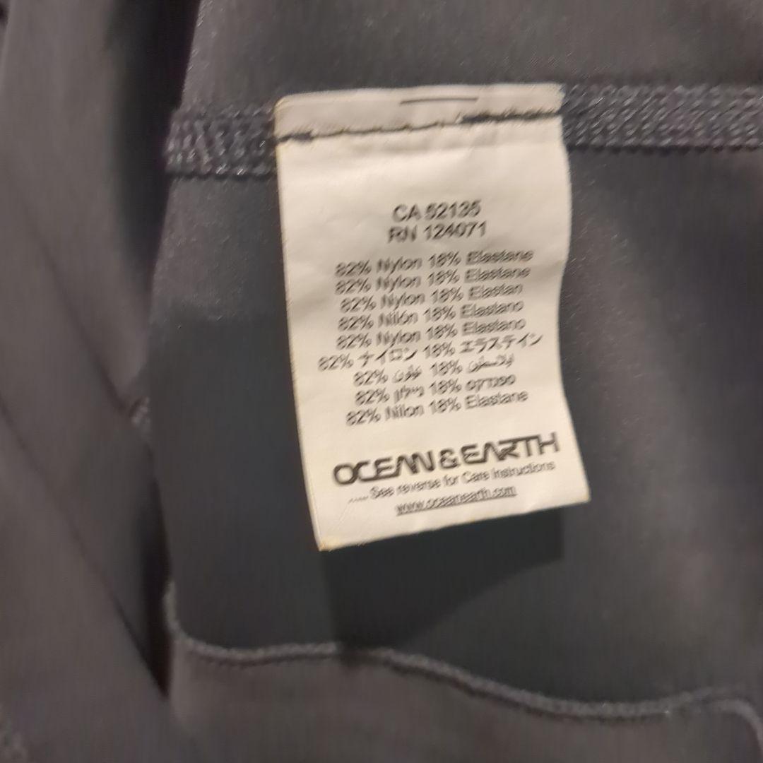 フードキャップ　長袖ラッシュガード ラッシュOCEAN&EARTH