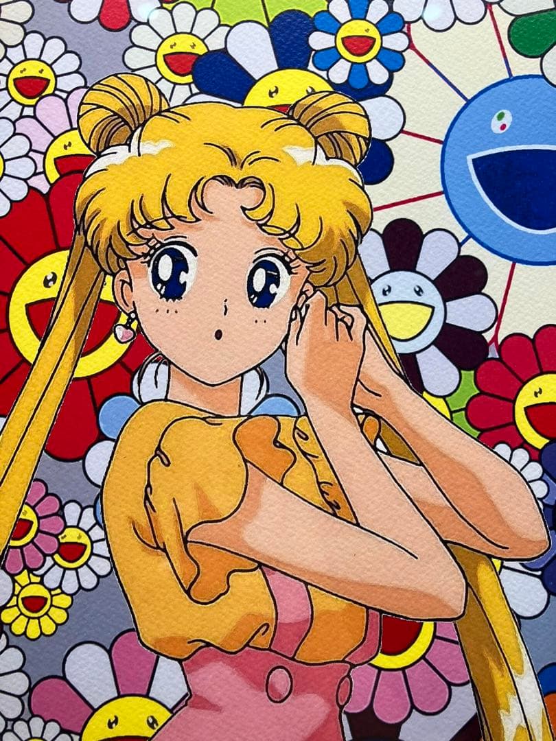 セーラームーン アートプリント 限定版 A3サイズ（額装）