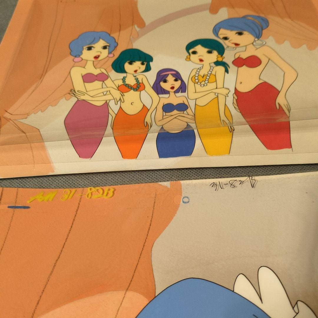 虫プロの遺産 なつかしの世界名作 アンデルセン物語 『人魚姫』セル画 昭和レトロ