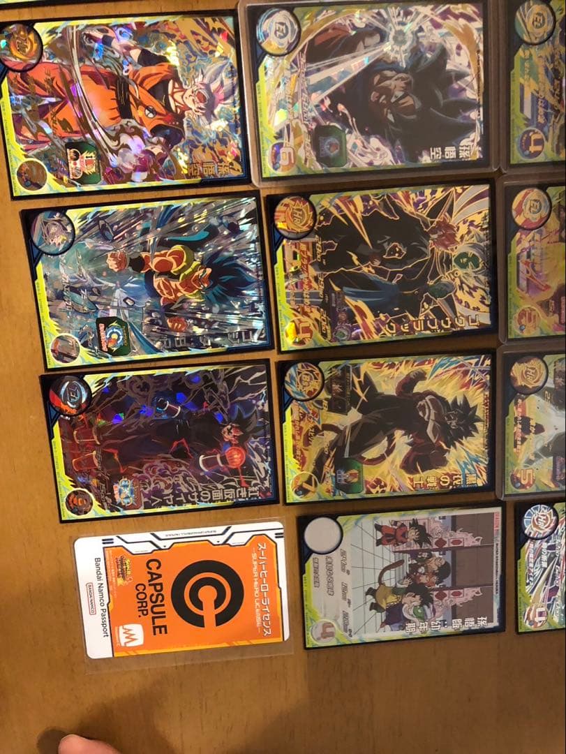 スーパードラゴンボールヒーローズカード 引退品