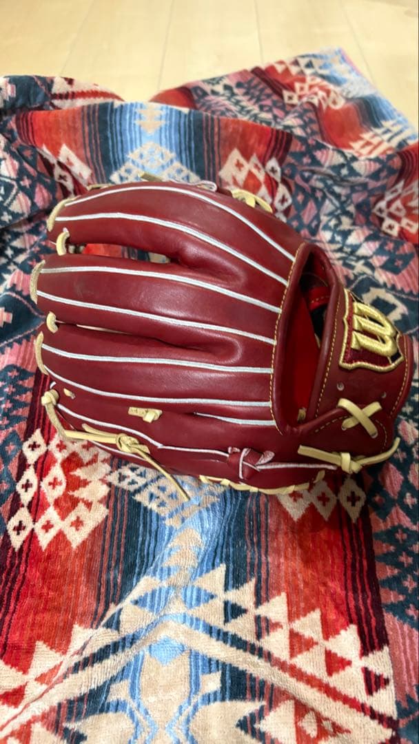 硬式用 WILSON STAFF DUAL 内野手用 86型　ブリック　限定