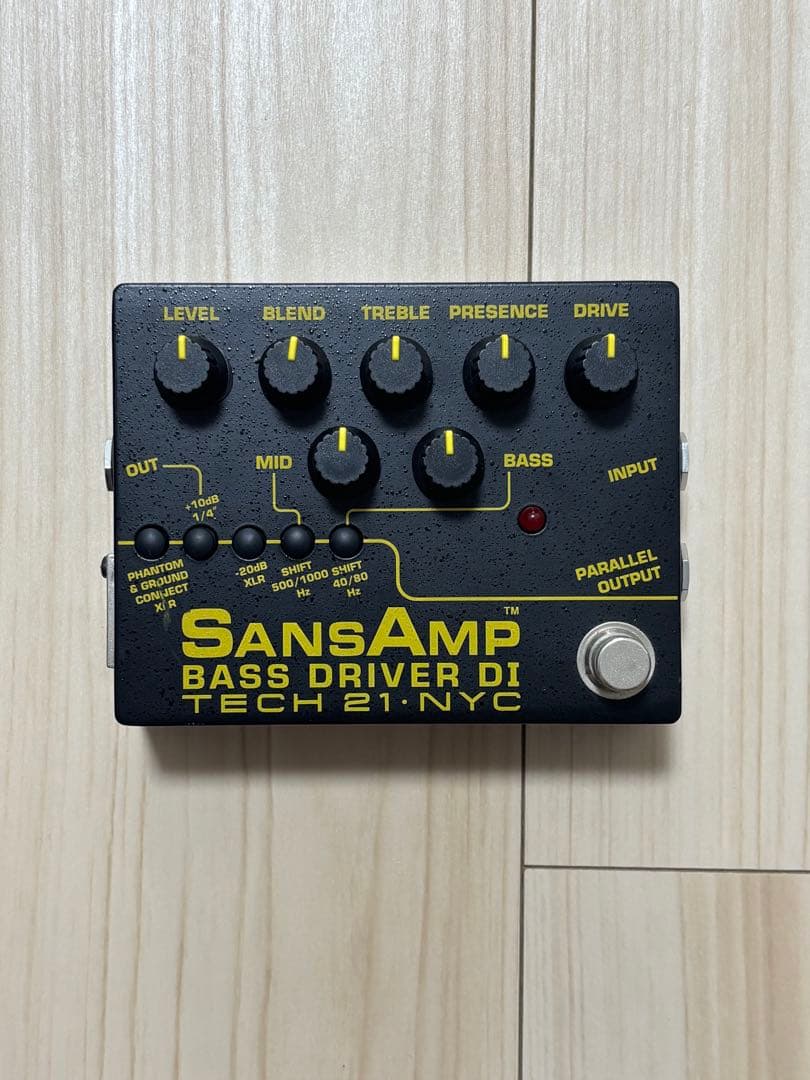 ベース Tech 21 SansAmp Bass D DI