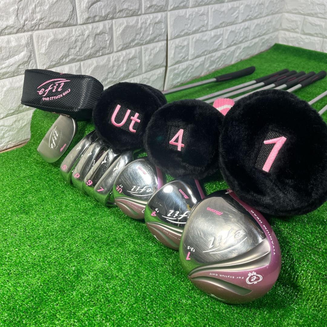 レディース ゴルフクラブ8本セット ミズノ エフィル MIZUNO efil